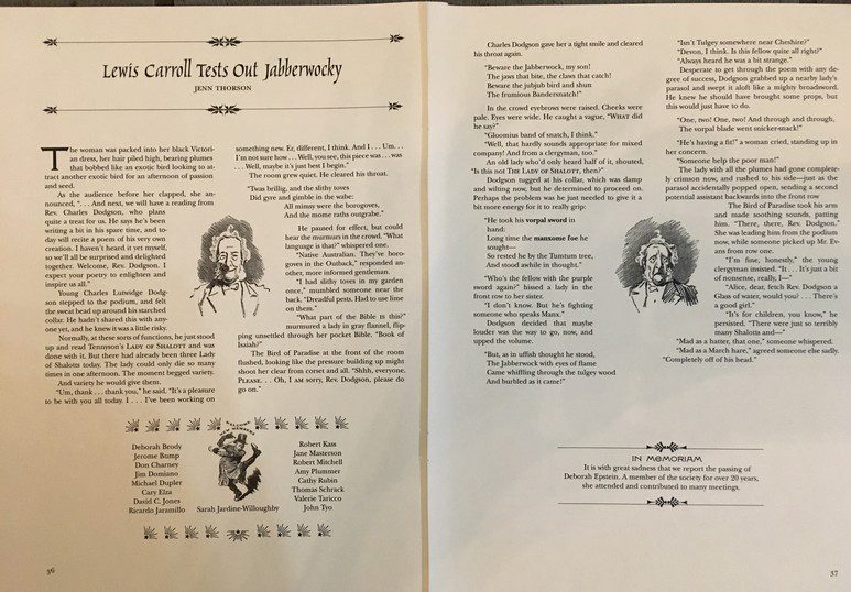 The Full Piece Published By The Lewis Carroll Society